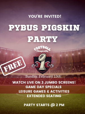 Pybus Pigskin Party