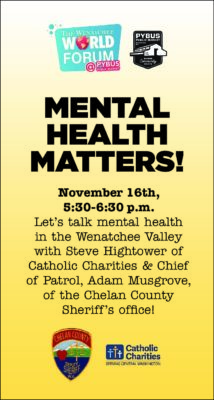 Community Forum with The Wenatchee World: Mental Health