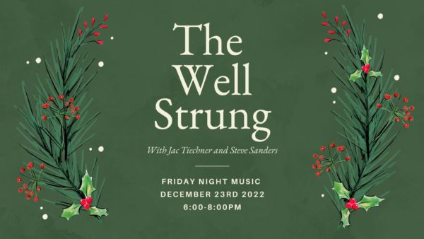 Friday Night Music: The Well Strung with Jac Tiechner and Steve Sanders