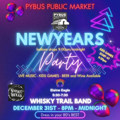 NEW YEARS PARTY AT PYBUS